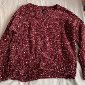 Multi-Color Purple Sweater